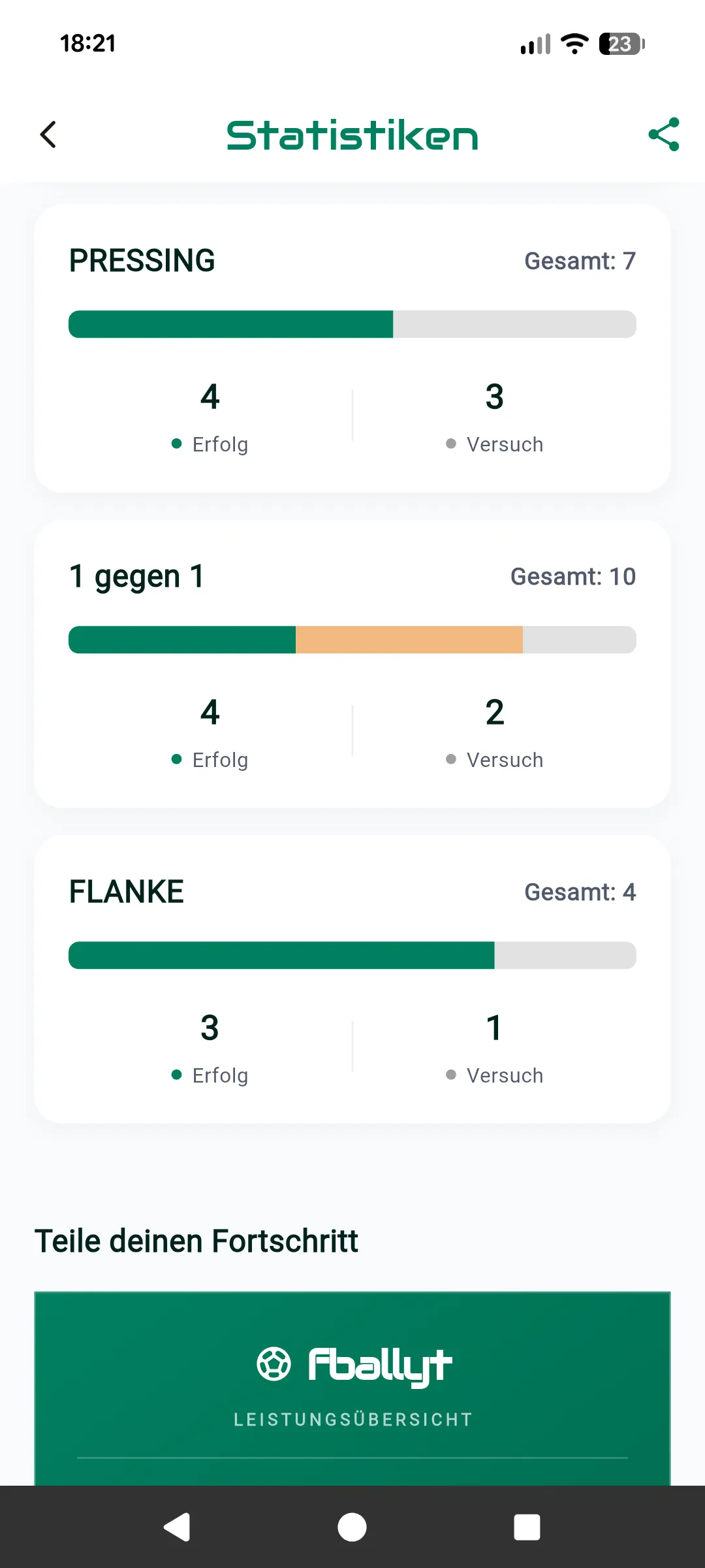 Statistik Ansicht 2