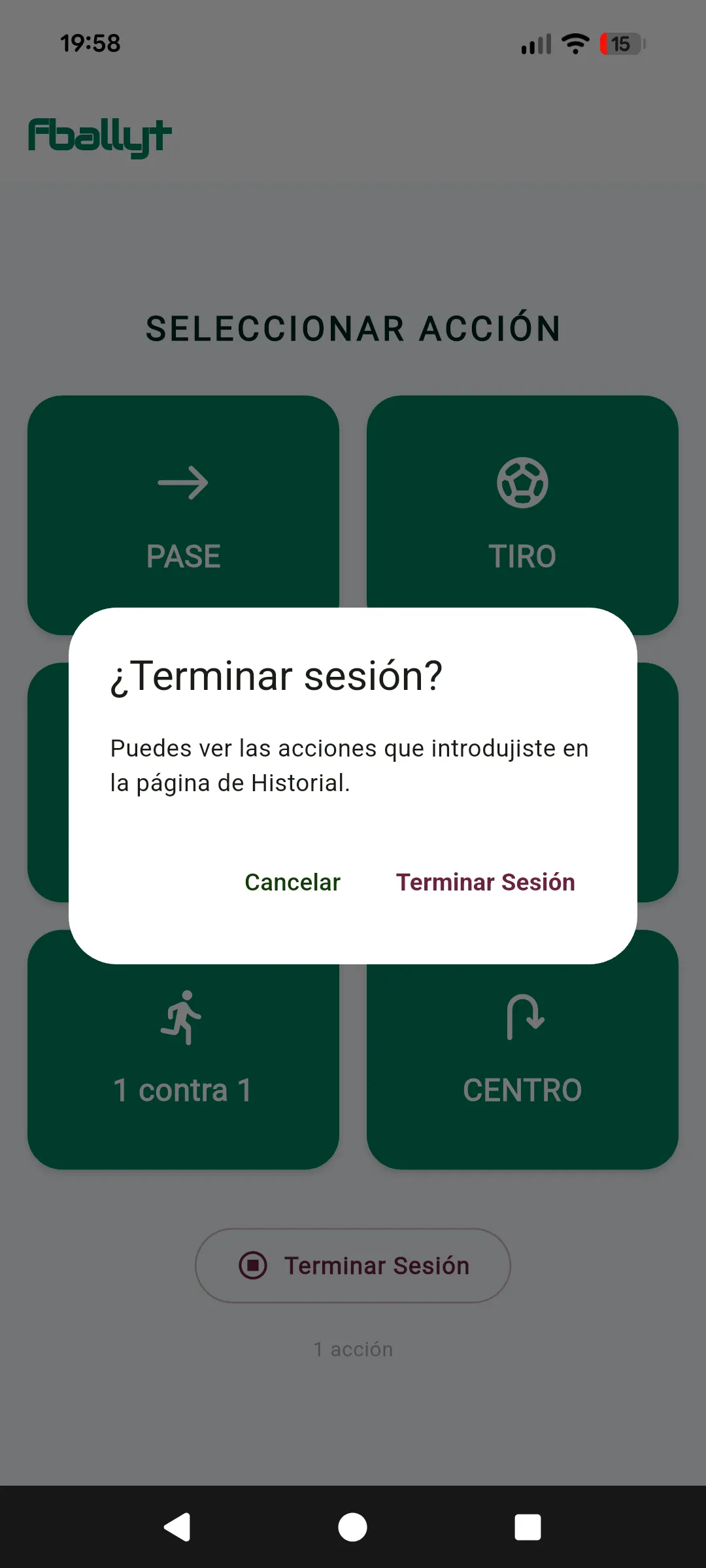Finalizar Registro