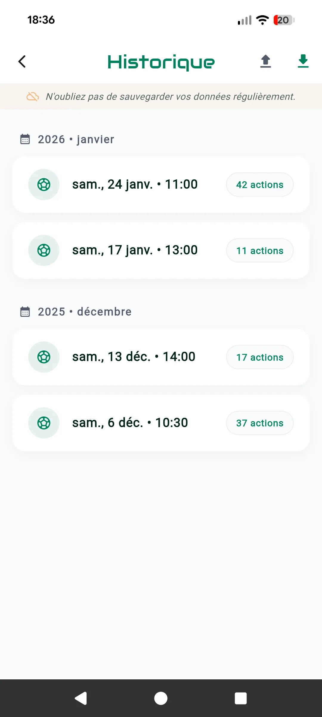 Historique