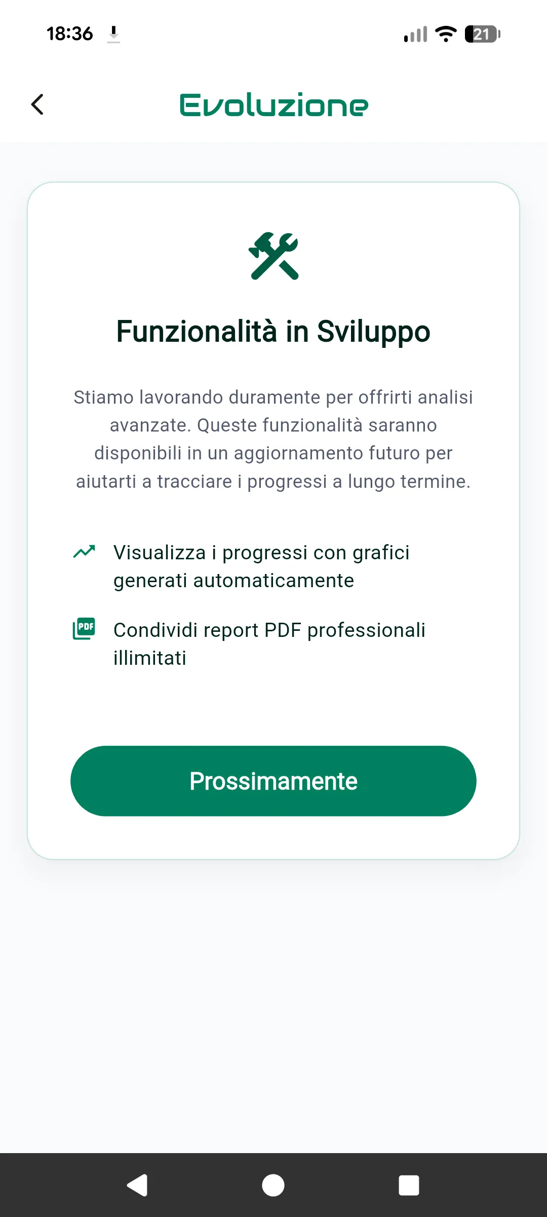 Grafici Evoluzione